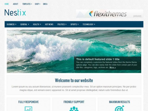 Nestix WordPress Theme