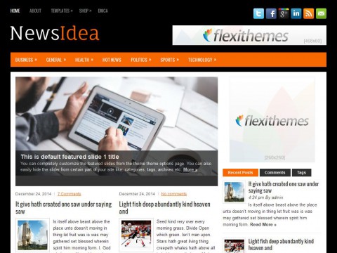 NewsIdea WordPress Theme