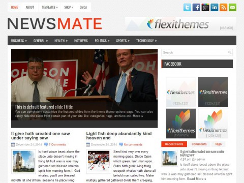 NewsMate WordPress Theme