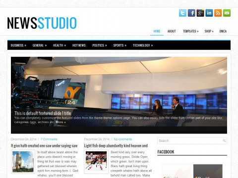 NewsStudio WordPress Theme