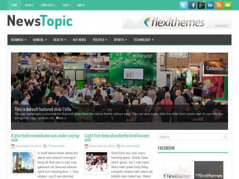 NewsTopic WordPress Theme