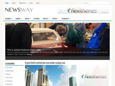 NewsWay WordPress Theme