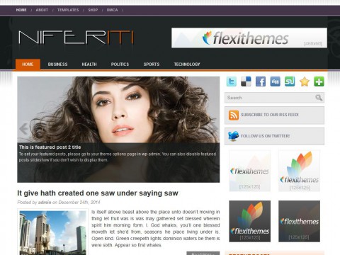 Niferiti WordPress Theme