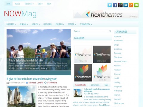 NowMag WordPress Theme