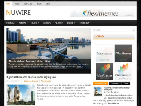 Nuwire WordPress Theme