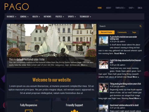 Pago WordPress Theme