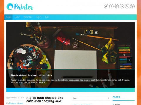 Painter WordPress Theme