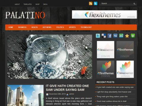 Palatino WordPress Theme