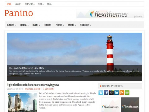 Panino WordPress Theme