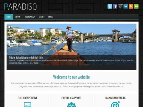 Paradiso WordPress Theme