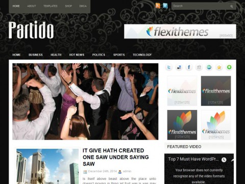 Partido WordPress Theme