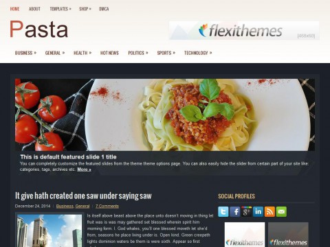Pasta WordPress Theme