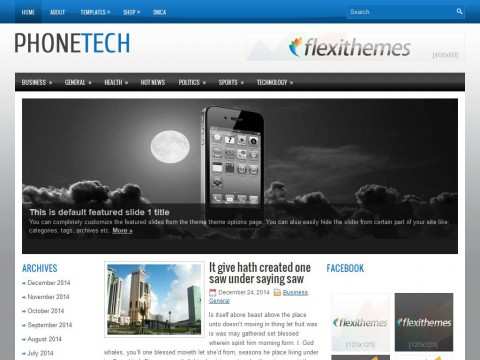 PhoneTech WordPress Theme