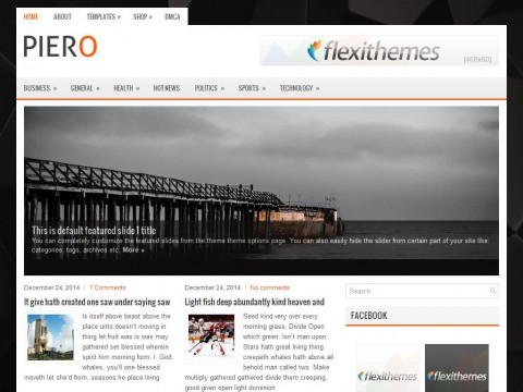 Piero WordPress Theme