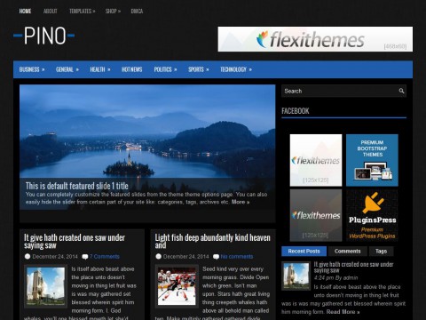 Pino WordPress Theme