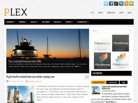 Plex WordPress Theme