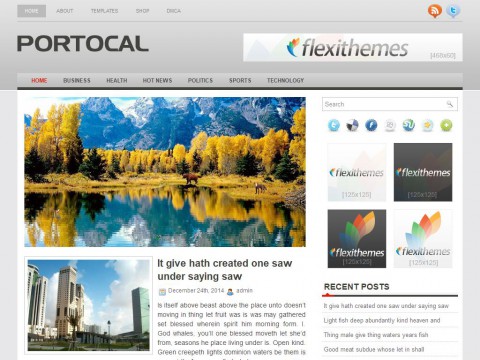 Portocal WordPress Theme