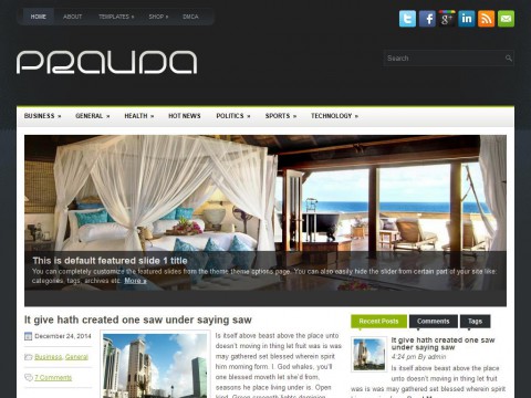 Pravda WordPress Theme