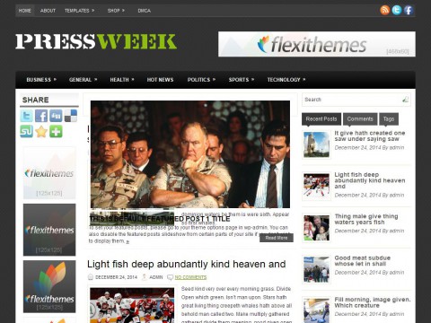 PressWeek WordPress Theme