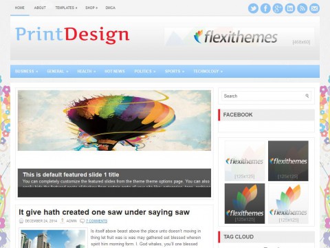 PrintDesign WordPress Theme