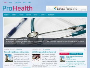 ProHealth WordPress Theme