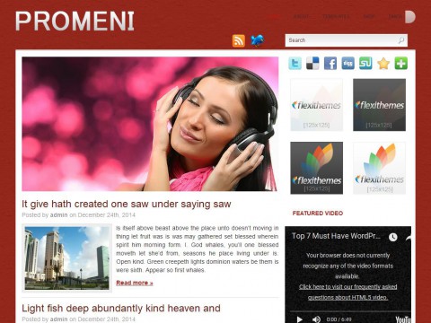 Promeni WordPress Theme