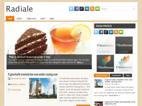 Radiale WordPress Theme