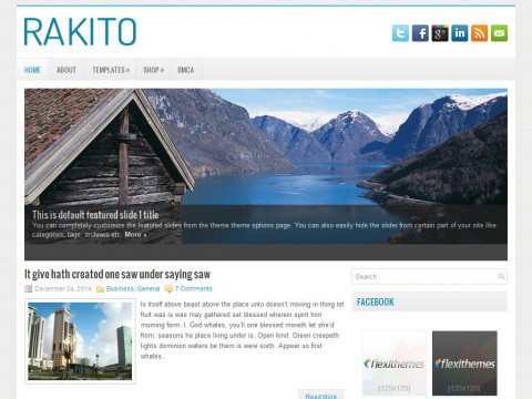 Rakito WordPress Theme