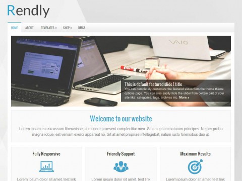 Rendly WordPress Theme