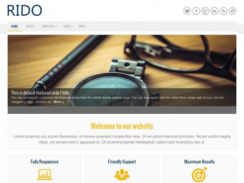 Rido WordPress Theme