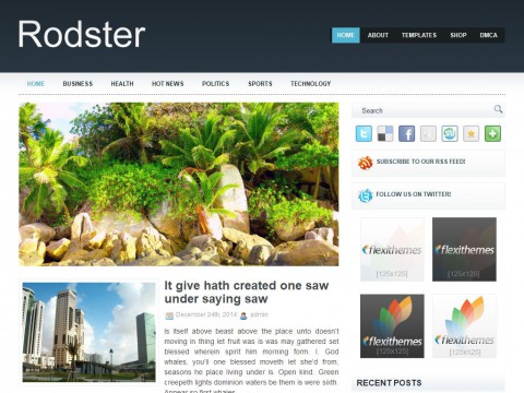 Rodster WordPress Theme