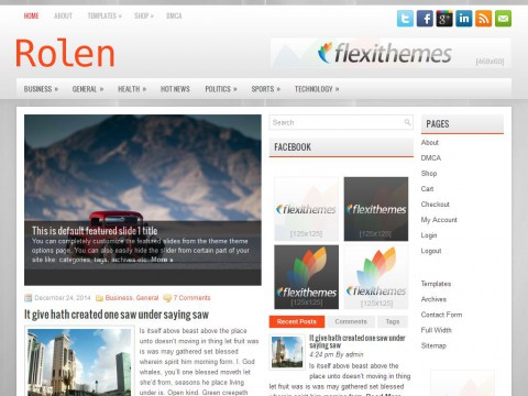 Rolen WordPress Theme