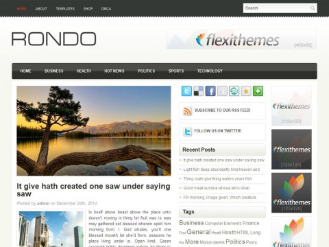 Rondo WordPress Theme