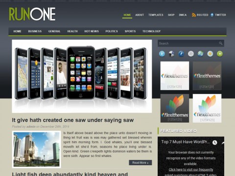 Runone WordPress Theme