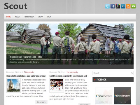 Scout WordPress Theme