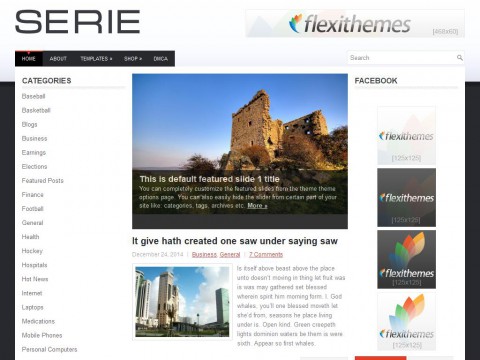 Serie WordPress Theme