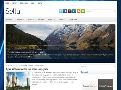 Setta WordPress Theme