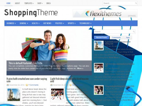 ShoppingTheme WordPress Theme
