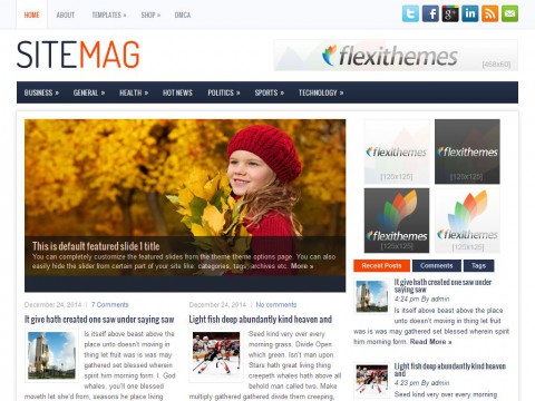 SiteMag WordPress Theme