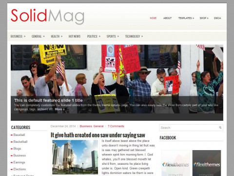 SolidMag WordPress Theme