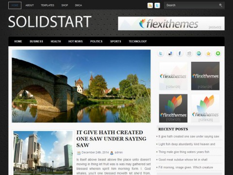 SolidStart WordPress Theme