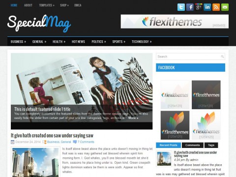 SpecialMag WordPress Theme