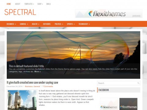 Spectral WordPress Theme