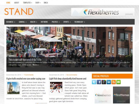 Stand WordPress Theme