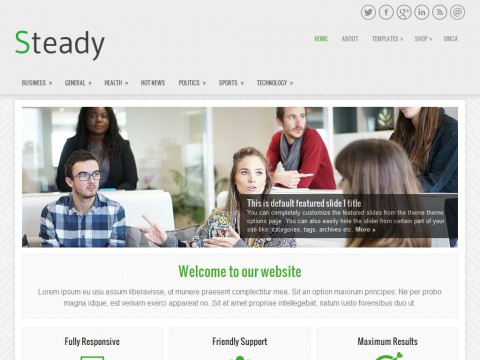 Steady WordPress Theme