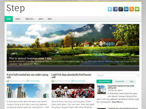 Step WordPress Theme