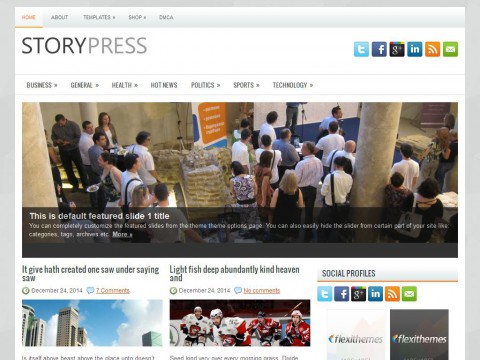 StoryPress WordPress Theme