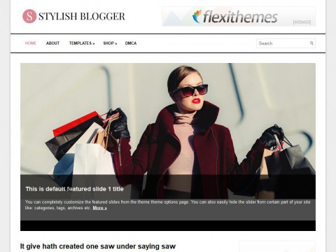 StylishBlogger WordPress Theme