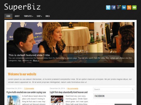 SuperBiz WordPress Theme