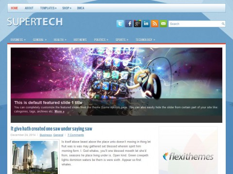 SuperTech WordPress Theme